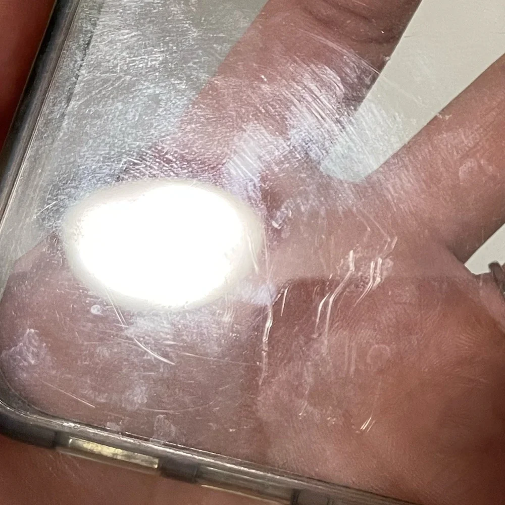 iPhone 12 Pro Max Case, Clear, w/stand